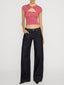 Jean on model front 