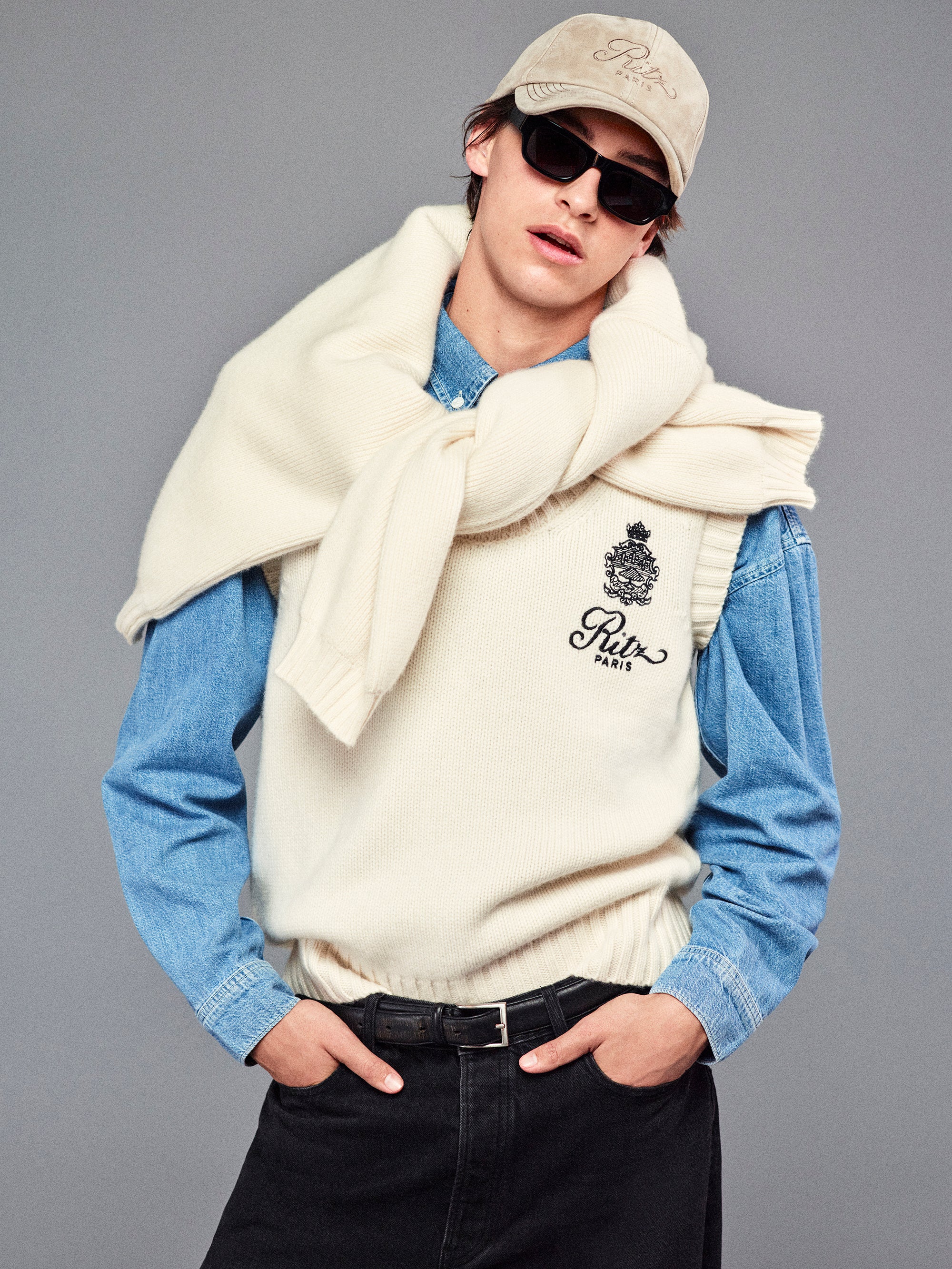 RITZ SUEDE HAT CREAM