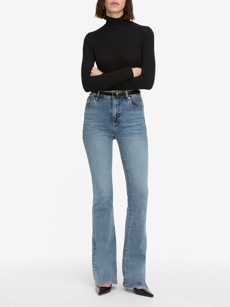 jeans full front view