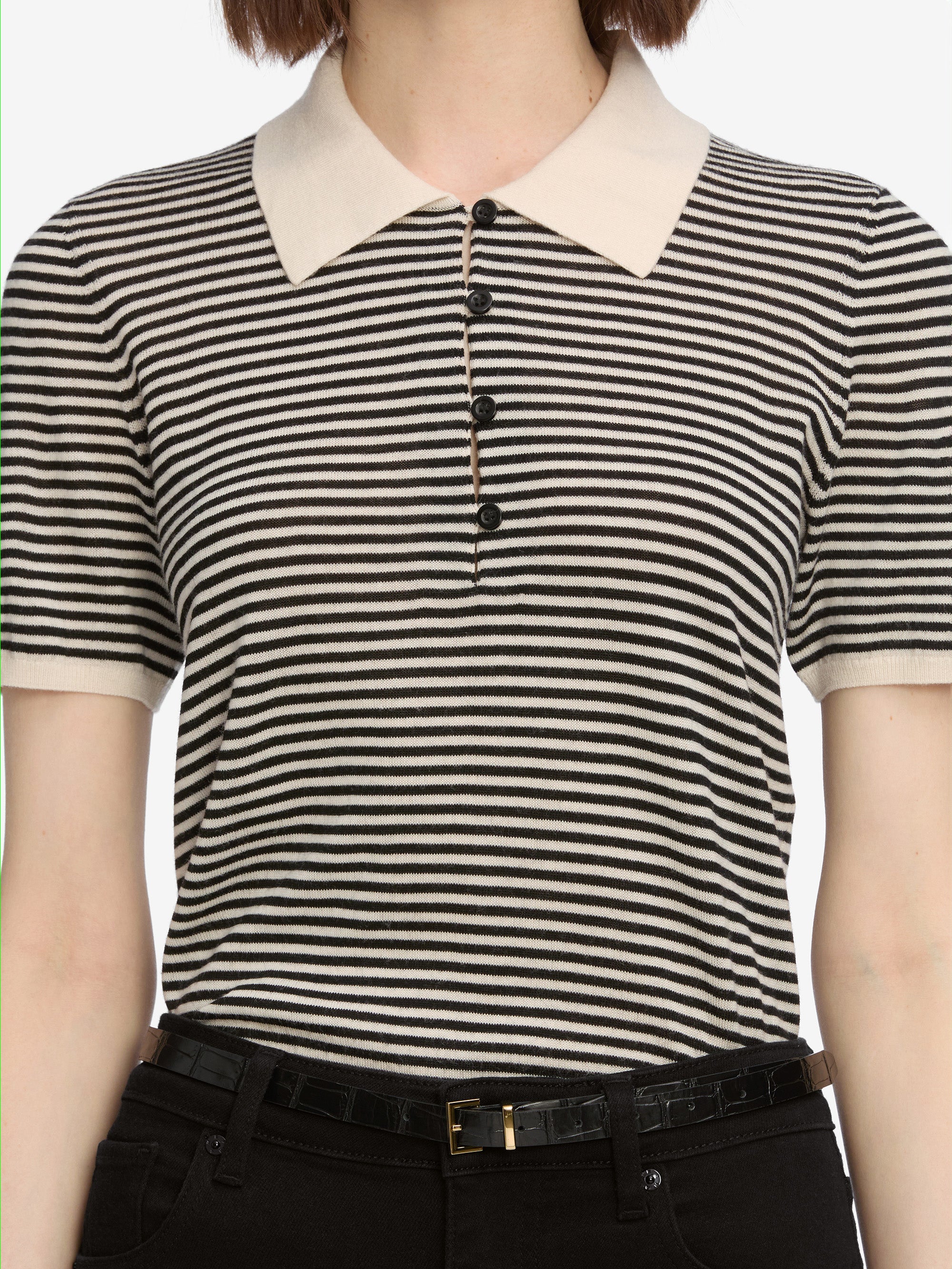 THE SMART POLO CREAM MULTI