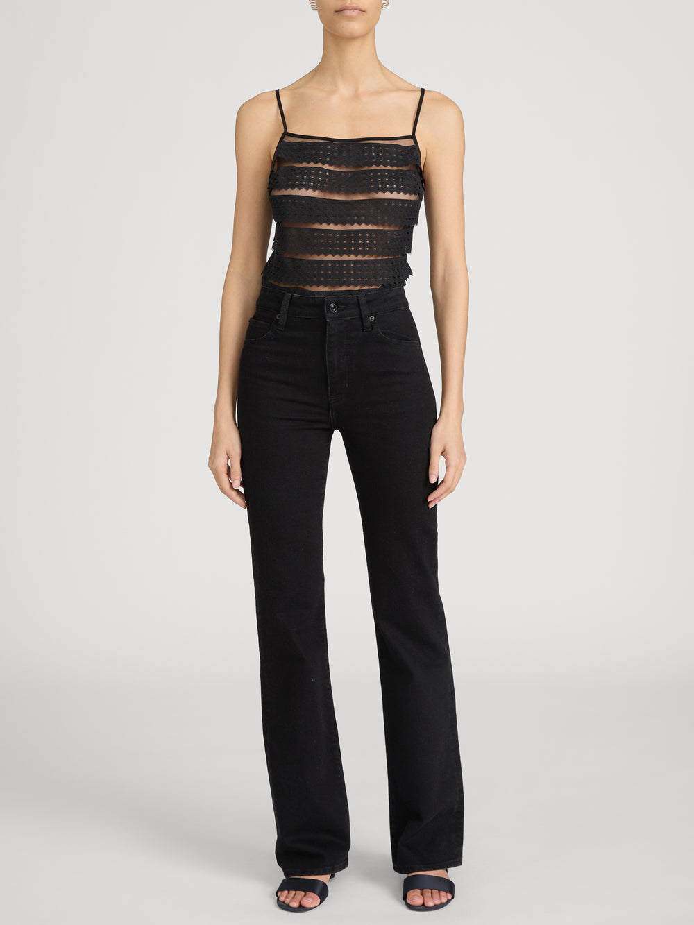 Jeans On Model Front 