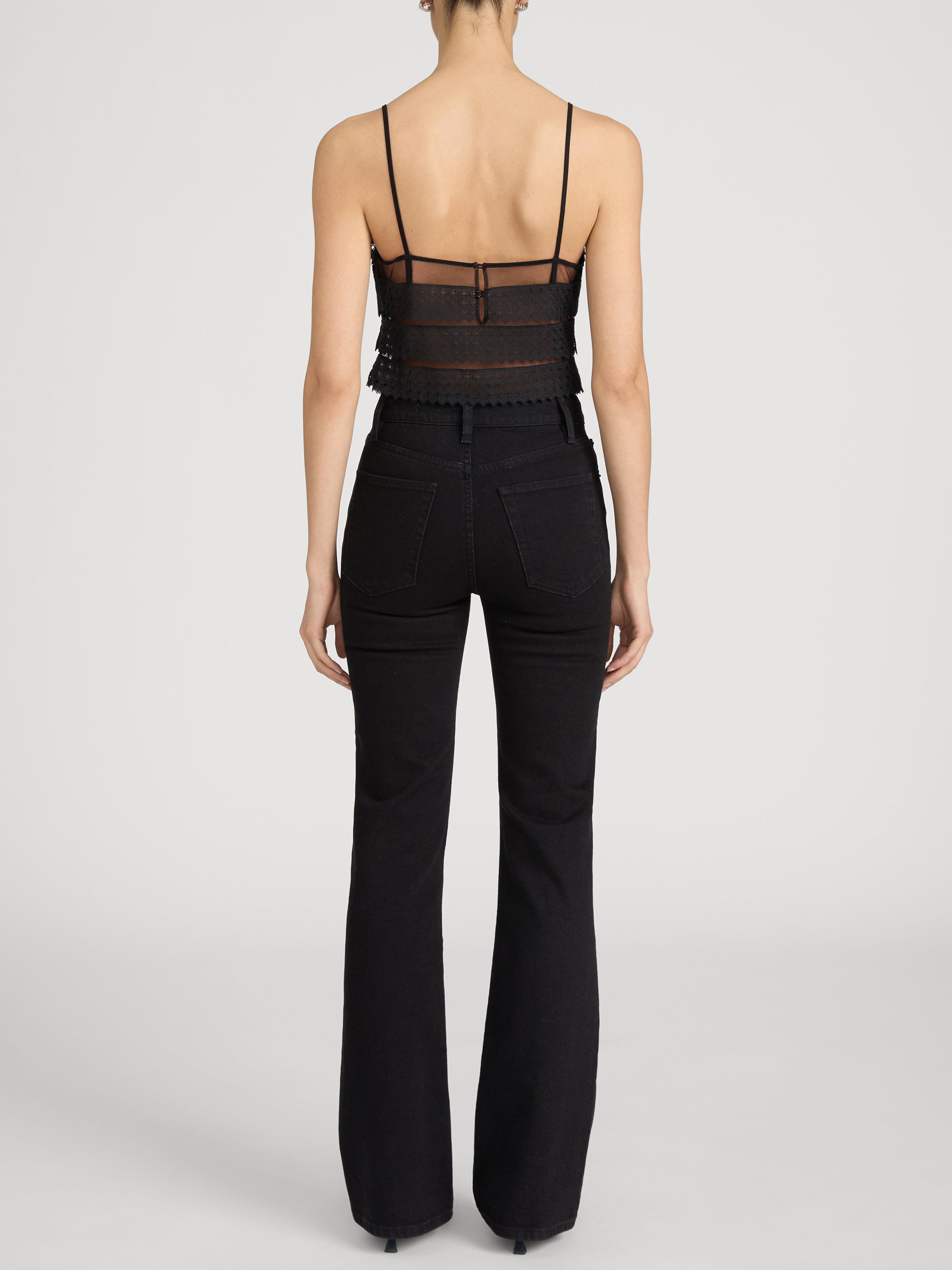 Jeans On Model Back 