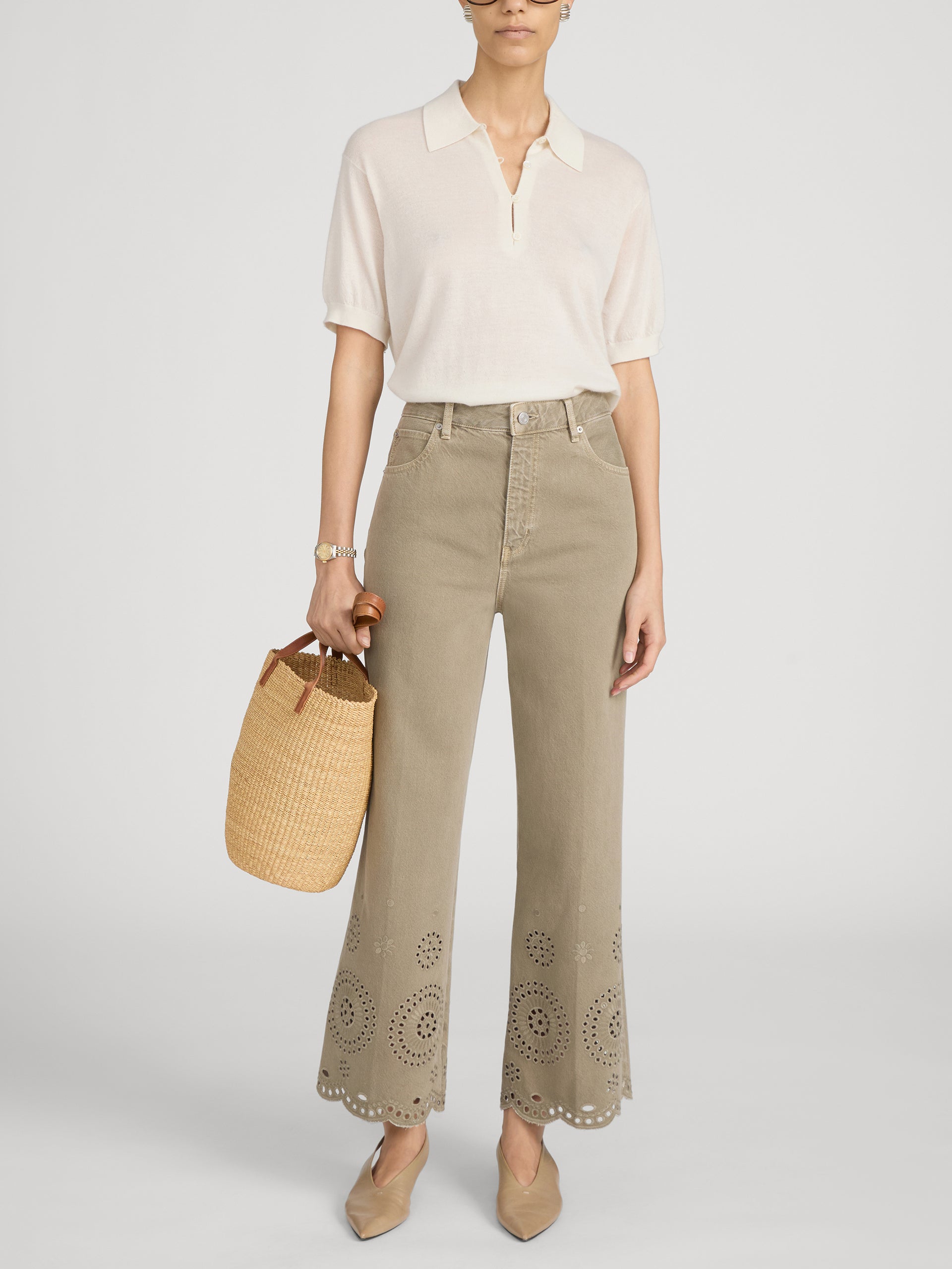 The Eyelet Flare -- Thyme