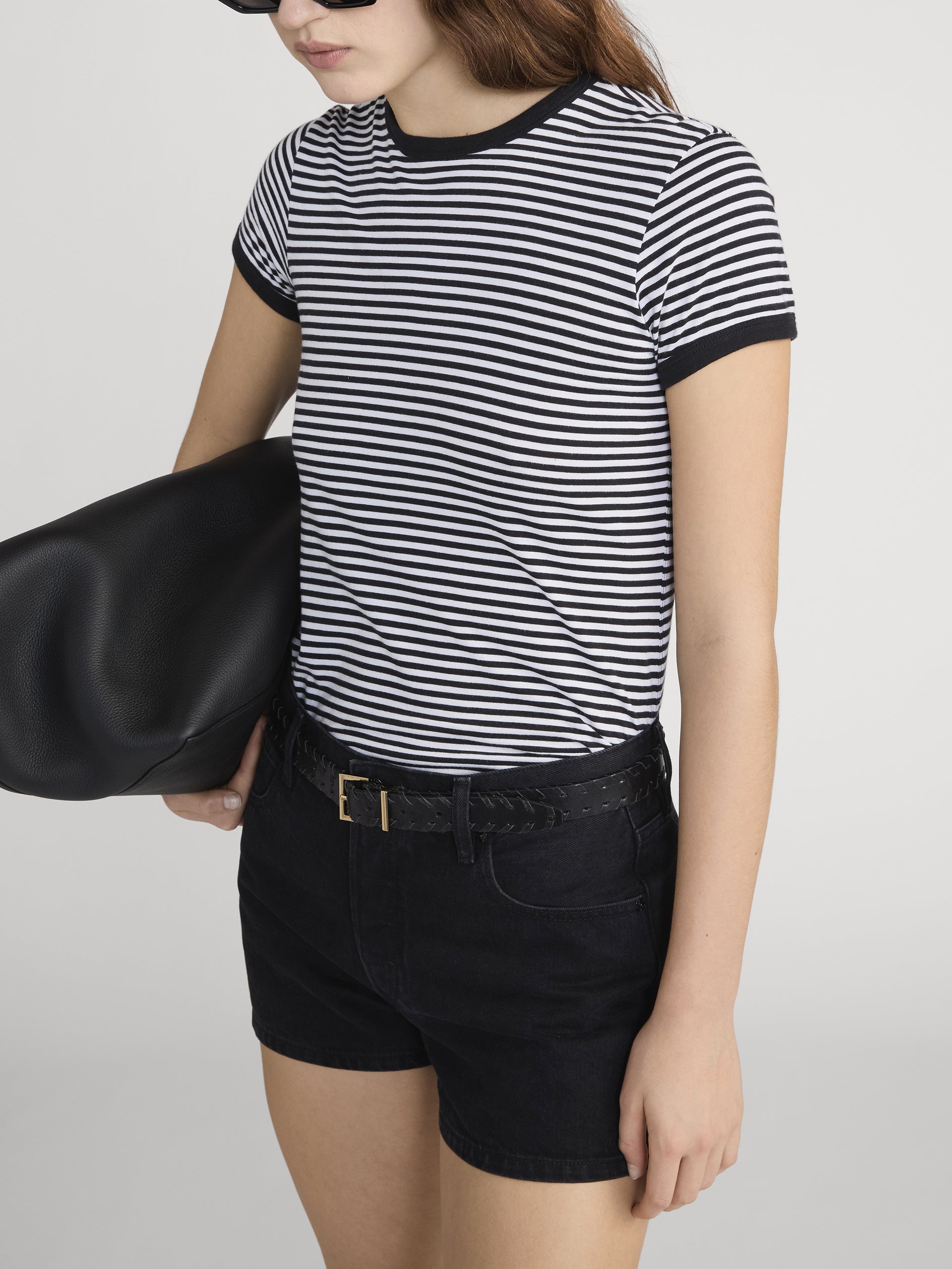 Tee On Model Side 