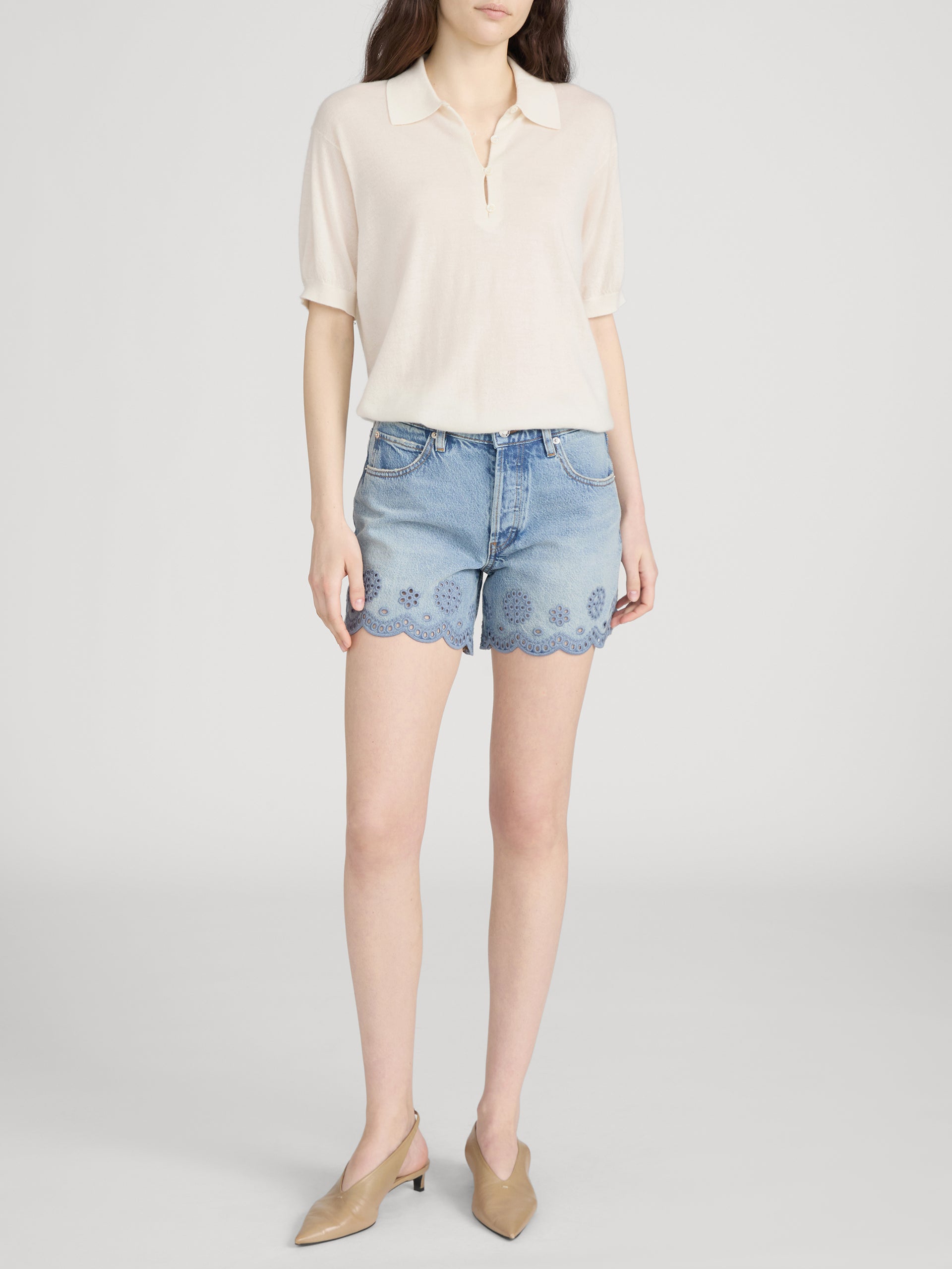 The Eyelet Hang Short Long -- Serene
