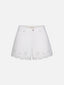 The Eyelet Hang Short Long -- White