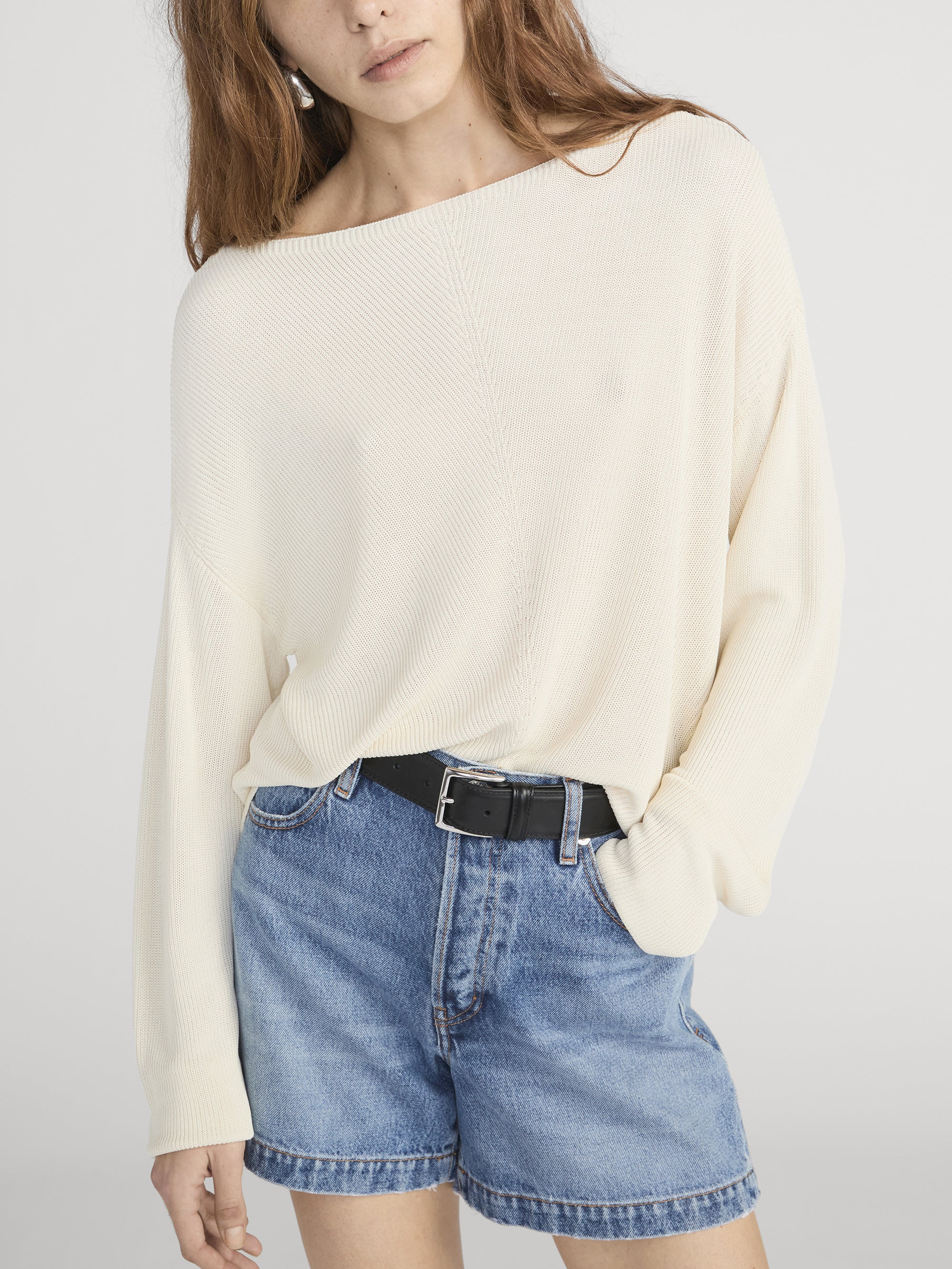 Sweater On Model Front Crop 