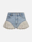 The Crochet Ruffle Short -- Outlaw