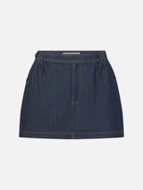 The Denim Utility Skirt -- Rinse