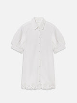 The Eyelet Play Dress -- White