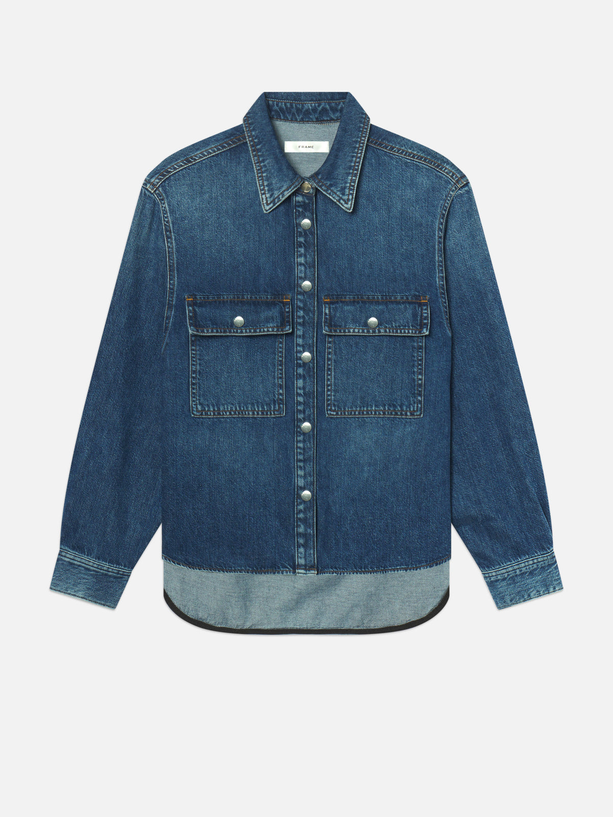 On The Long Sleeve Hi-Low Shirt