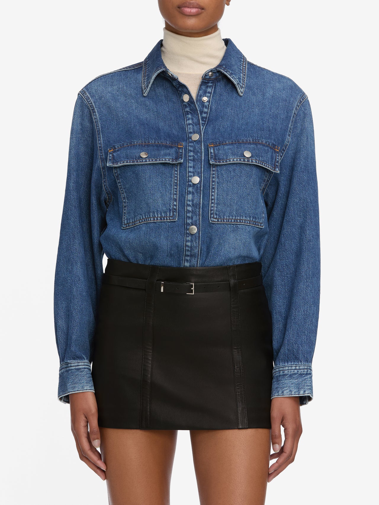 The Long Sleeve Hi-Low Shirt -- Wander