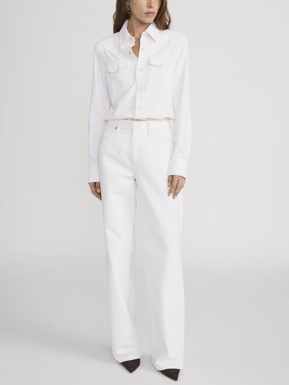 shirt full front view