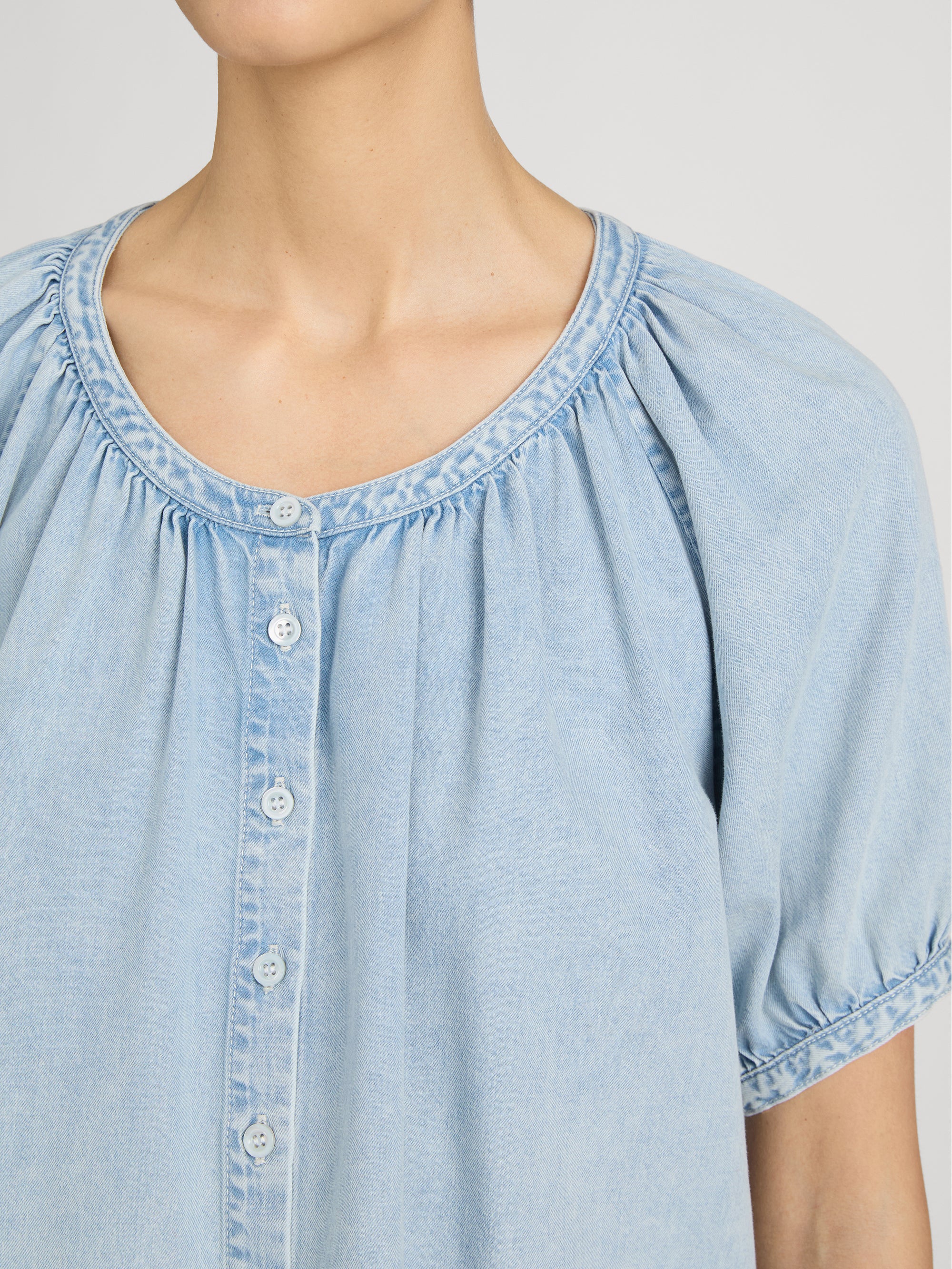 Top on model detail 