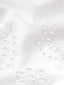 The Eyelet Billow Sleeve Shirt -- White