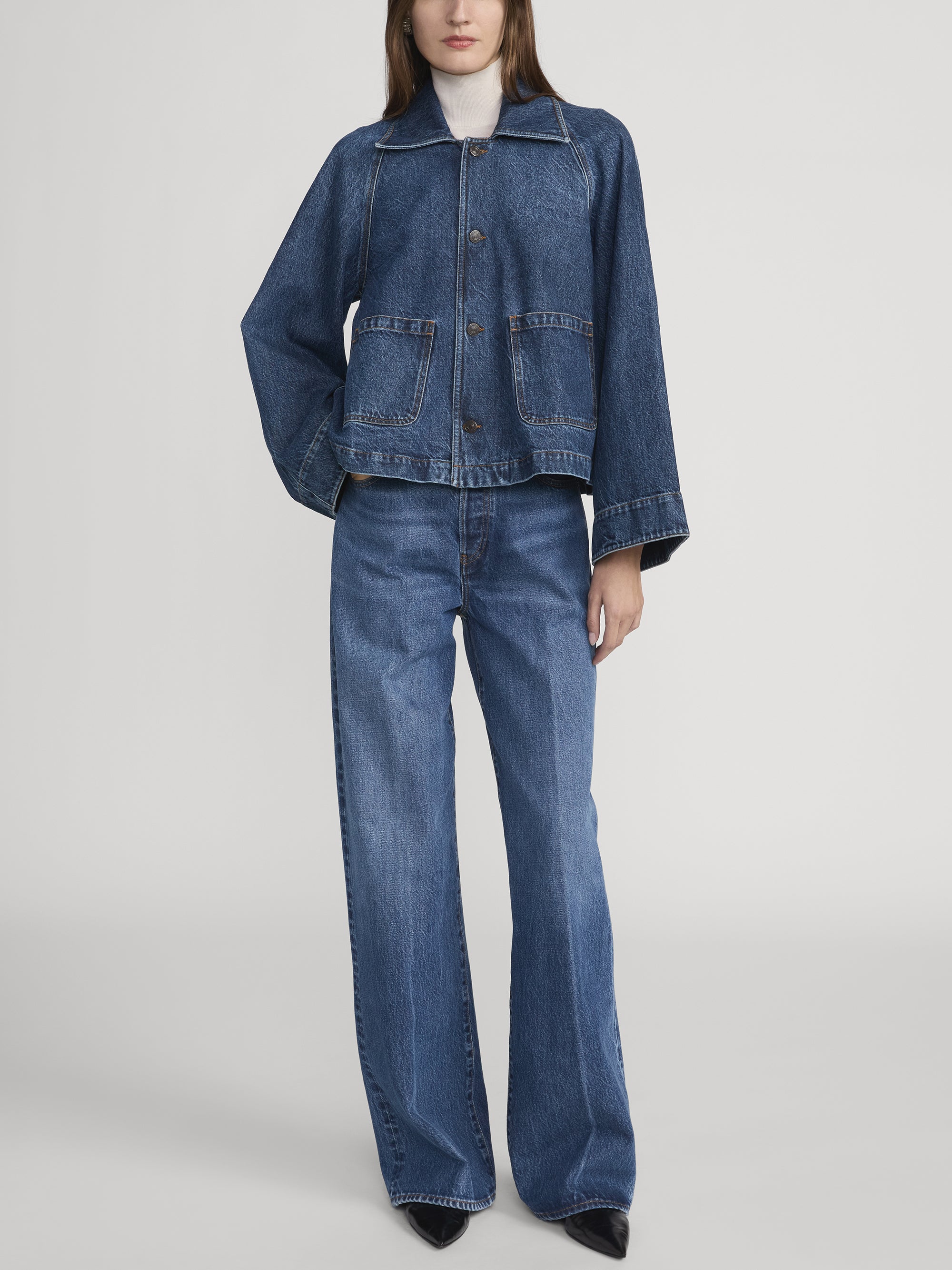 ジャケット・アウター FRAMeWORK HOSE CLOTH SWING TOP THE SWING JACKET HEX