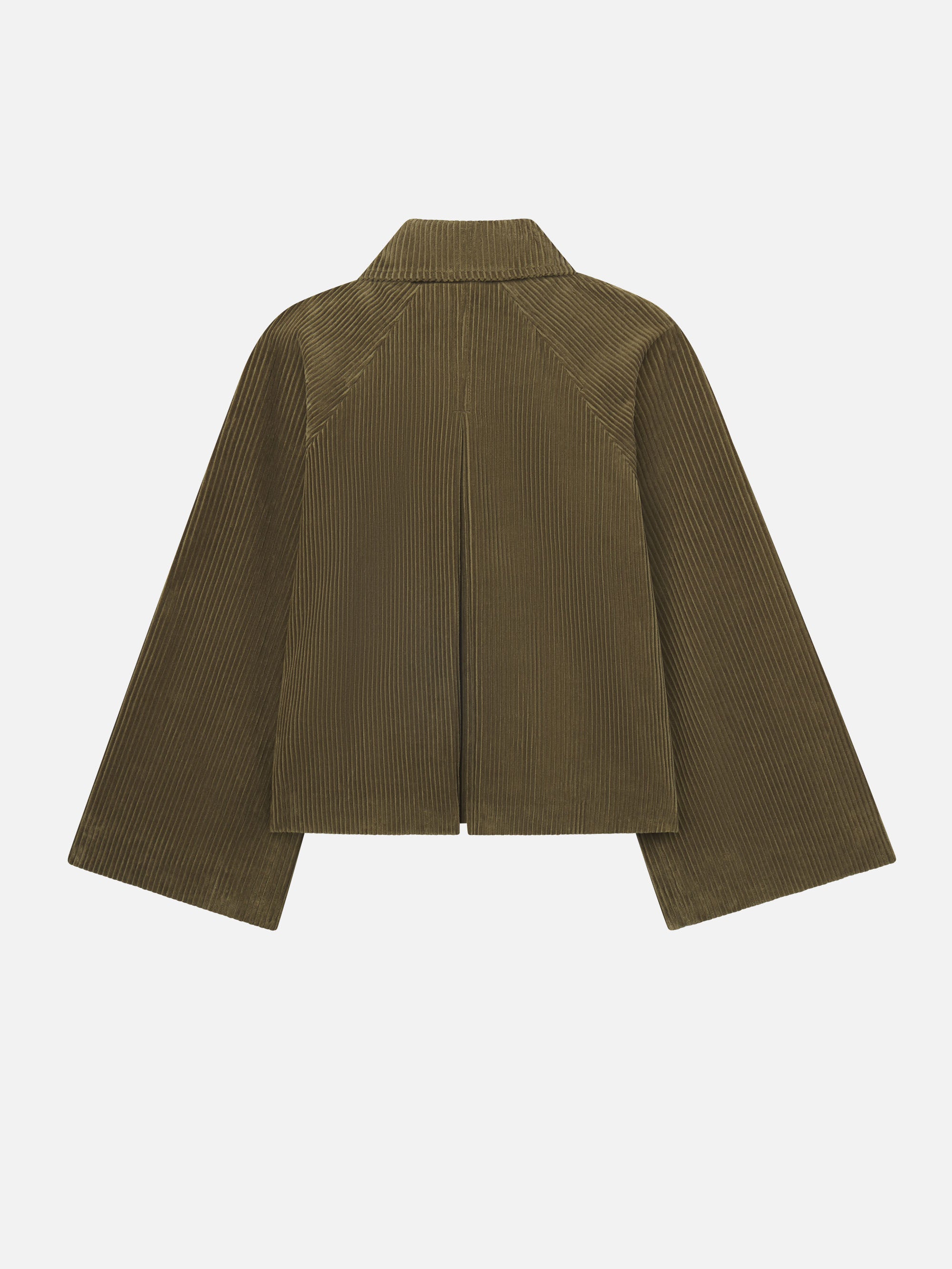THE CORDUROY SWING JACKET ARTICHOKE