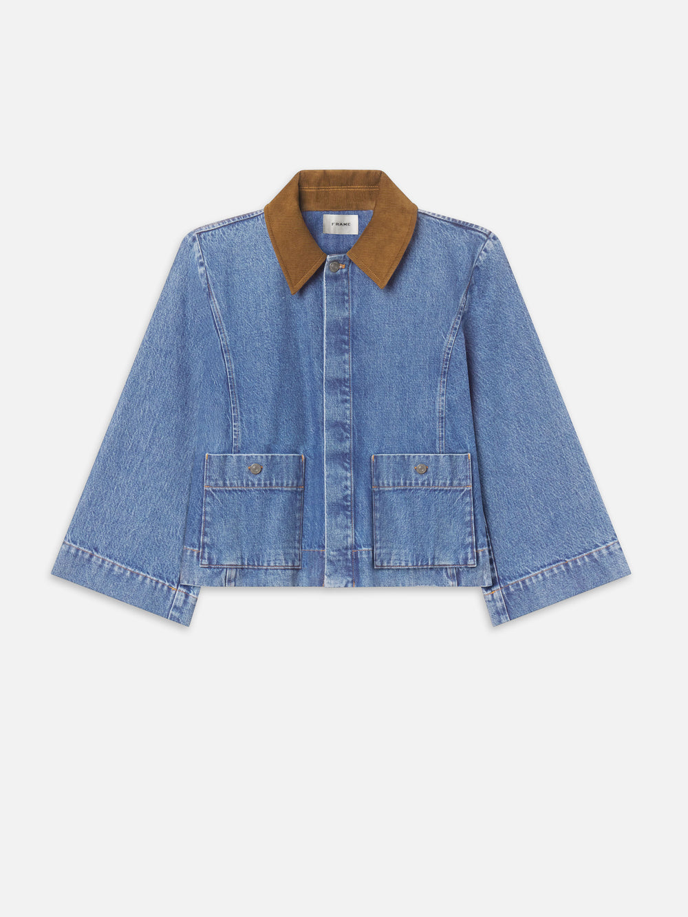 The Mini Denim Swing Jacket -- Sonic