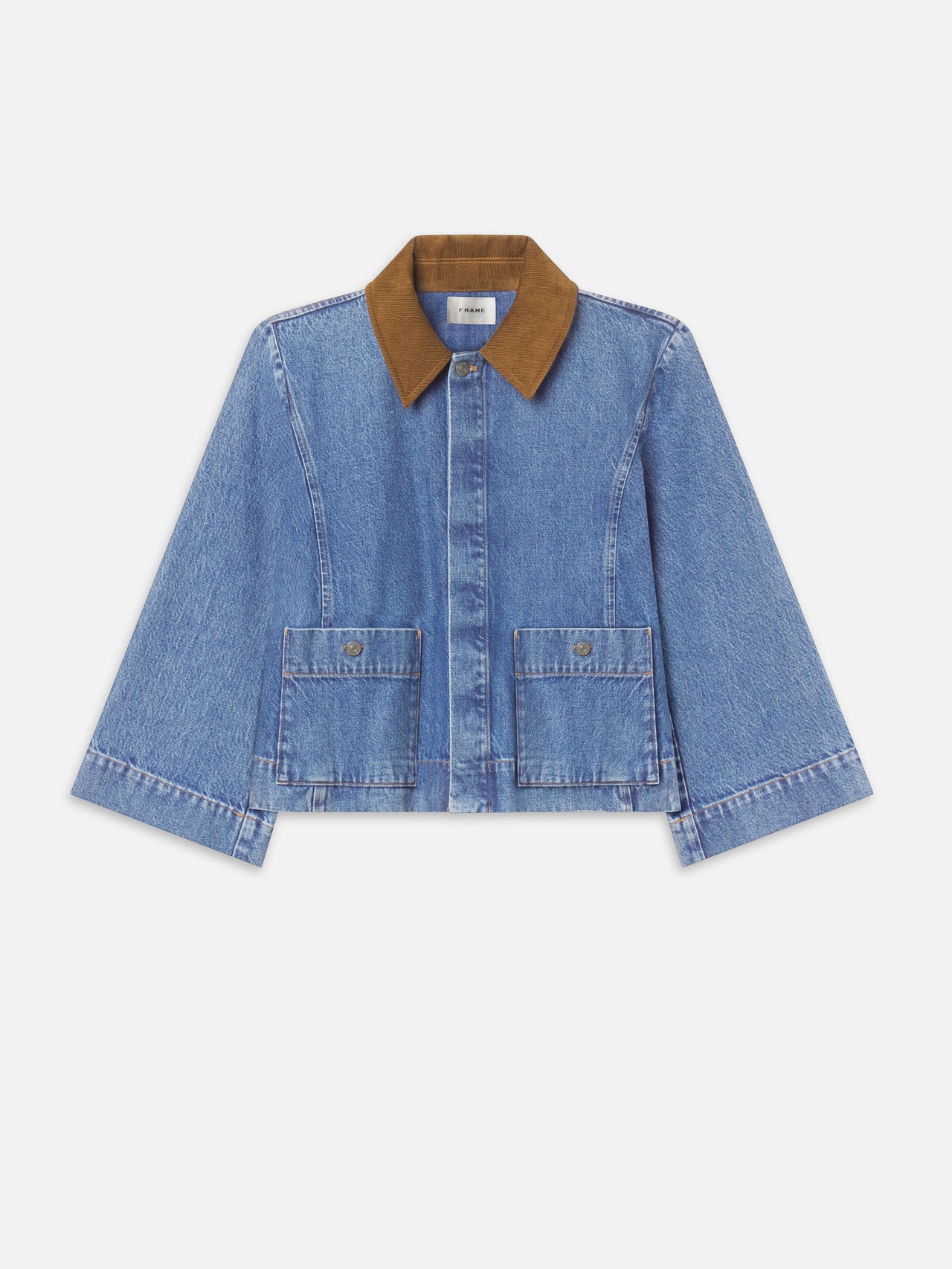 The Mini Denim Swing Jacket -- Sonic