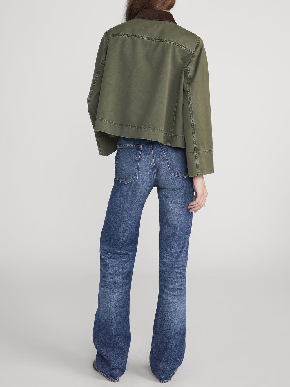 Jacket On Model Back 