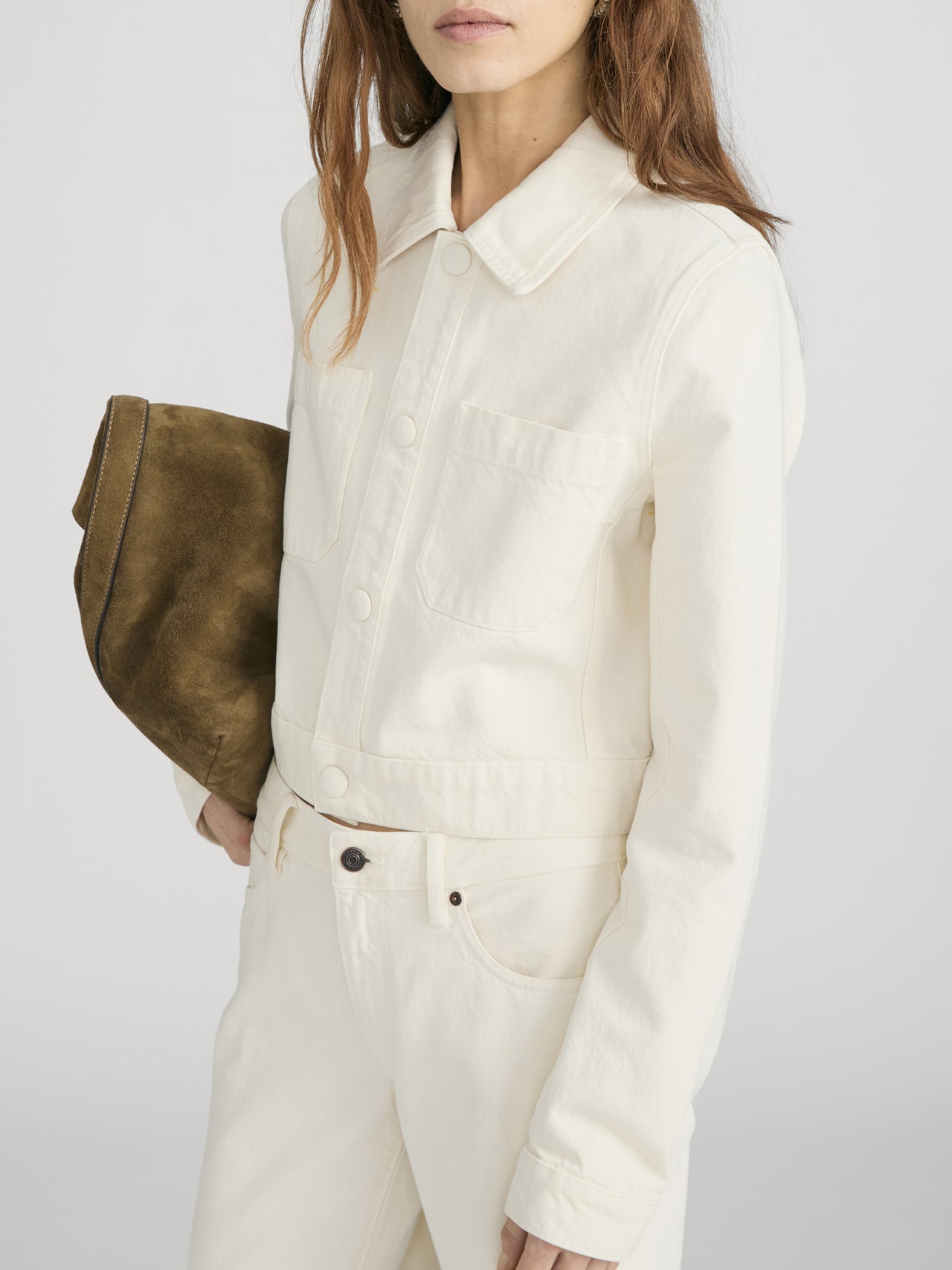 Jacket on model side 