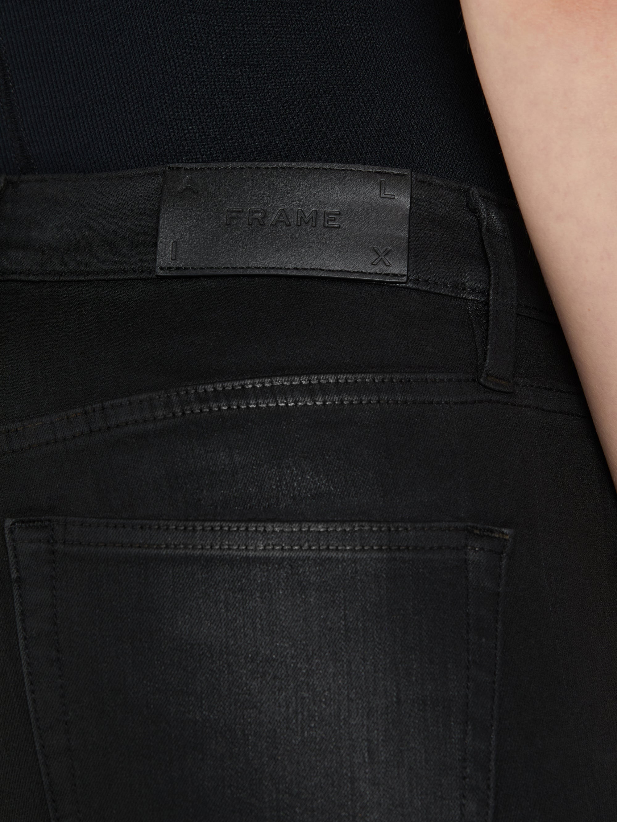 THE ALIX BLACK COATED