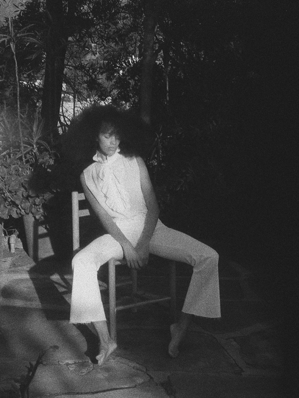 Le Easy Flare in Blanc FRAME