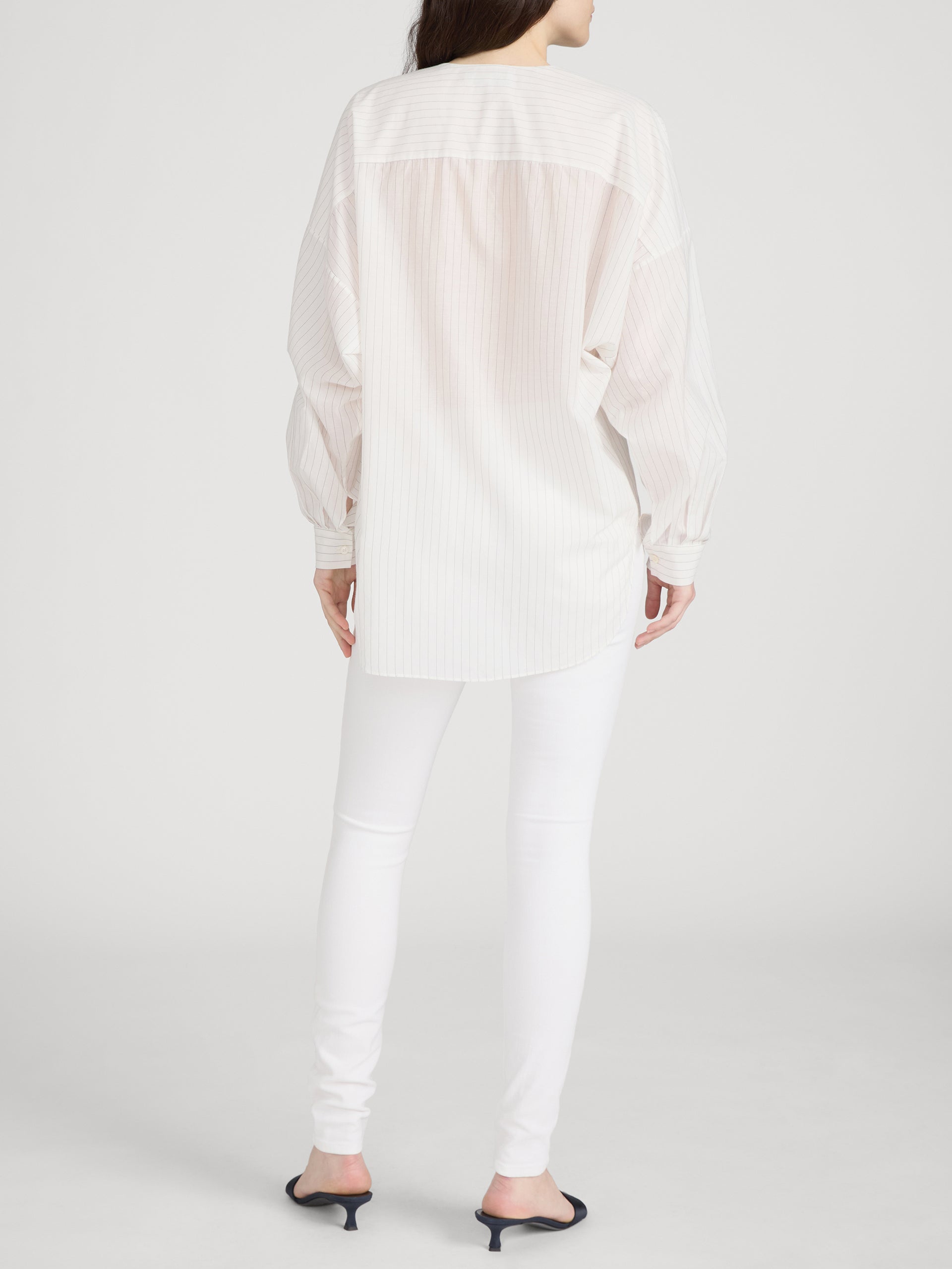 Jean on model back 