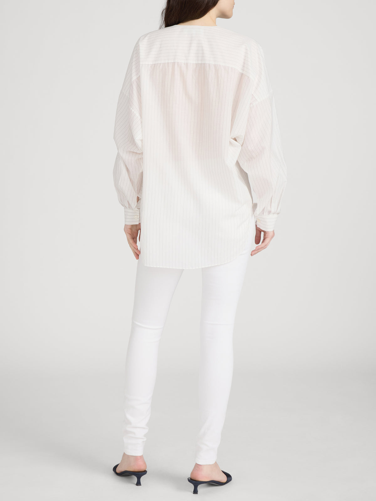 Jean on model back 