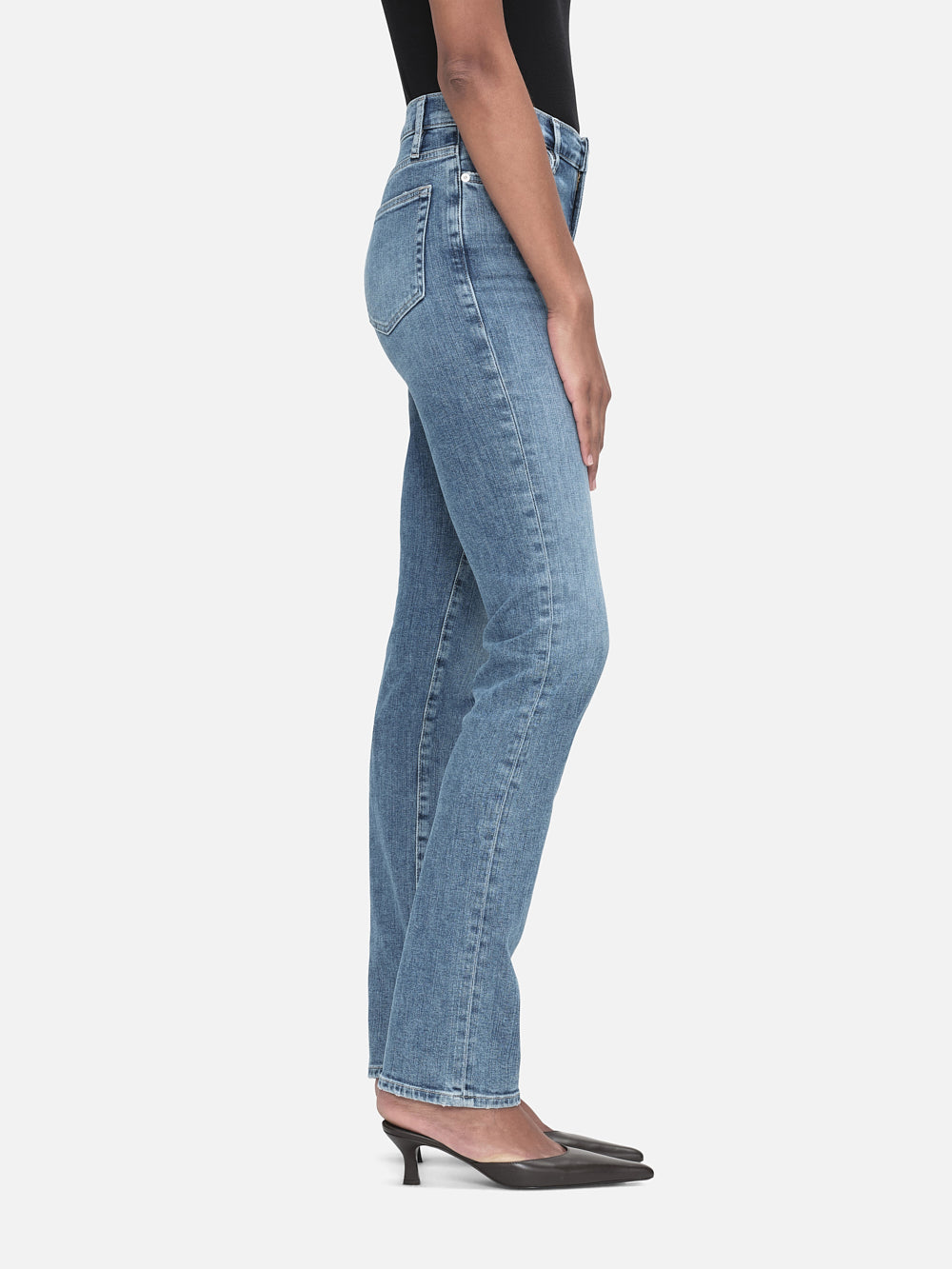 Frame Le high buy straight jeans