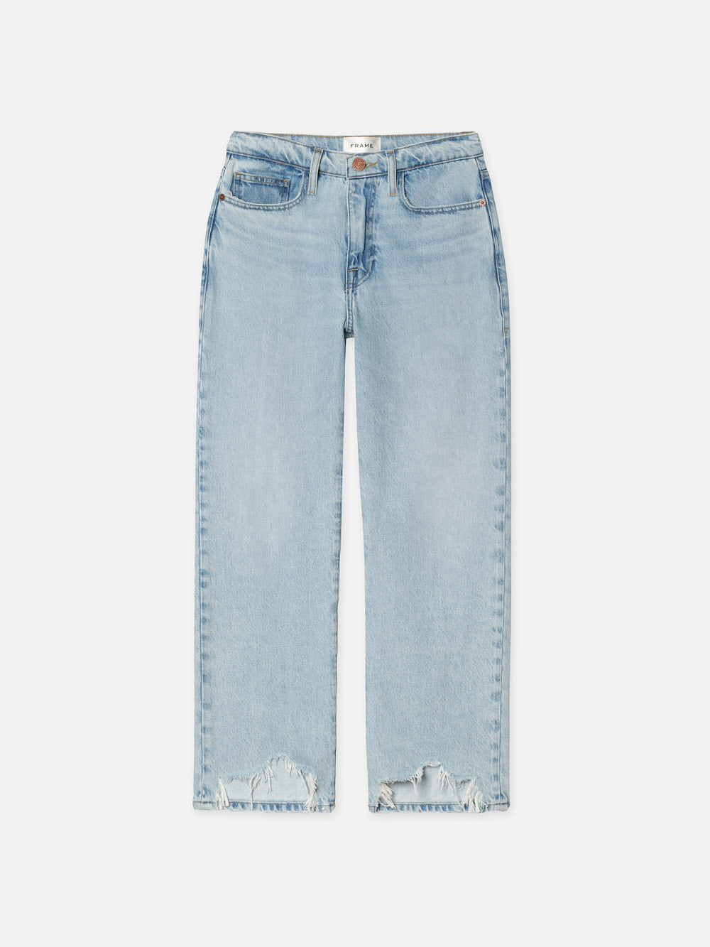 LE JANE CROP BITE HEM FIZZ INDIGO – FRAME