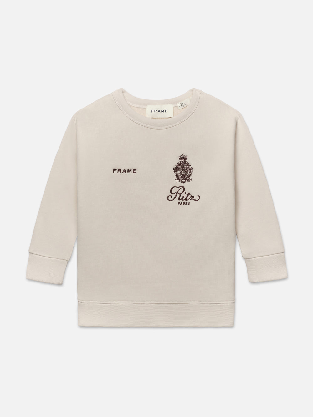 sweatshirt front packshot image alt:size