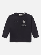 Ritz Kids' Crewneck Sweatshirt -- Navy