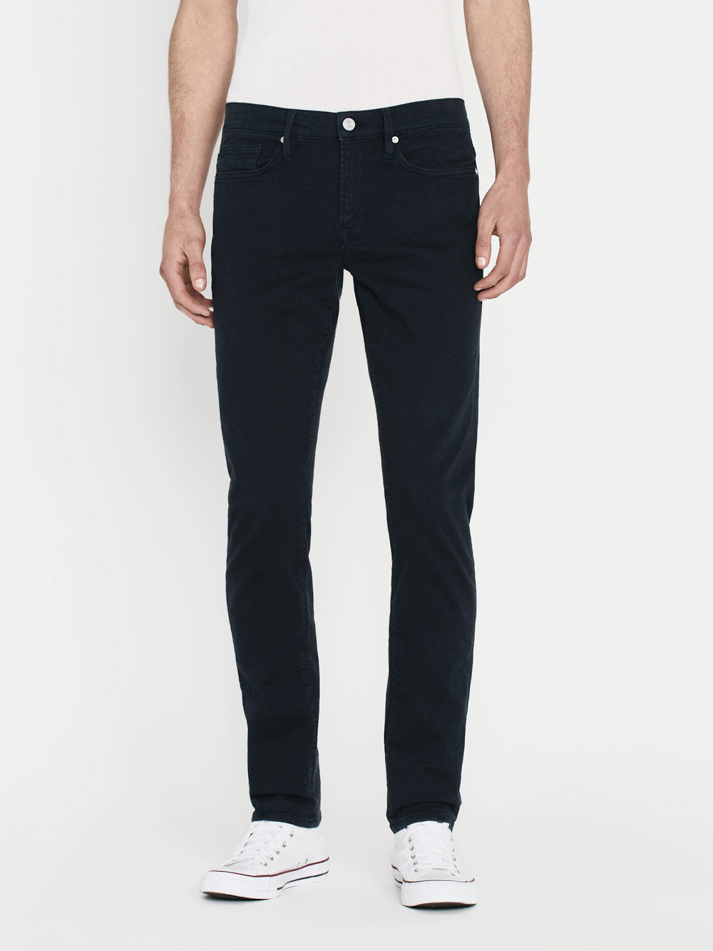 L'Homme Slim Twill in Garage Navy – FRAME