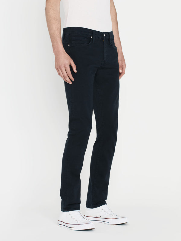 L'Homme Slim Twill in Garage Navy – FRAME