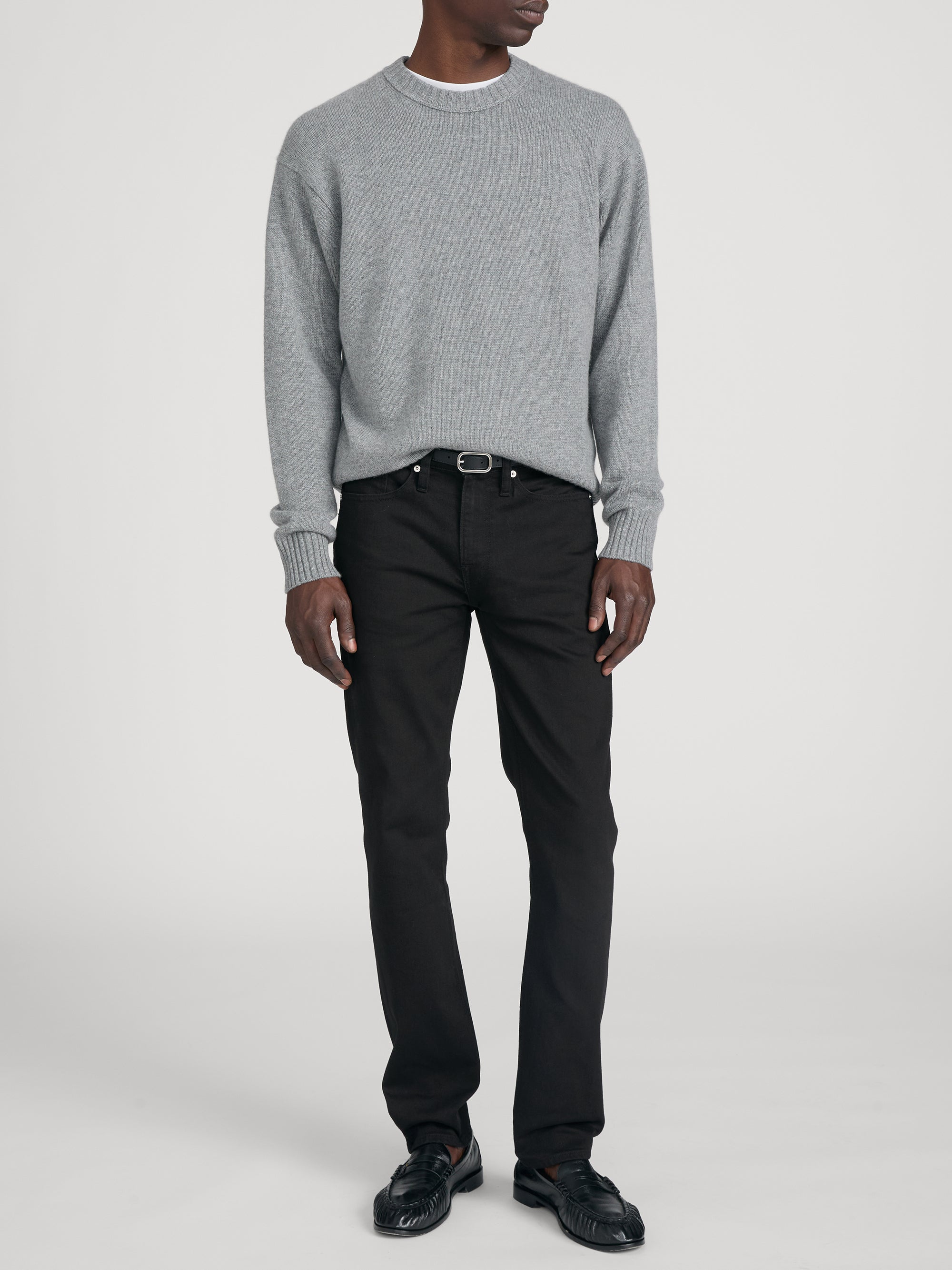 Jean on model front 