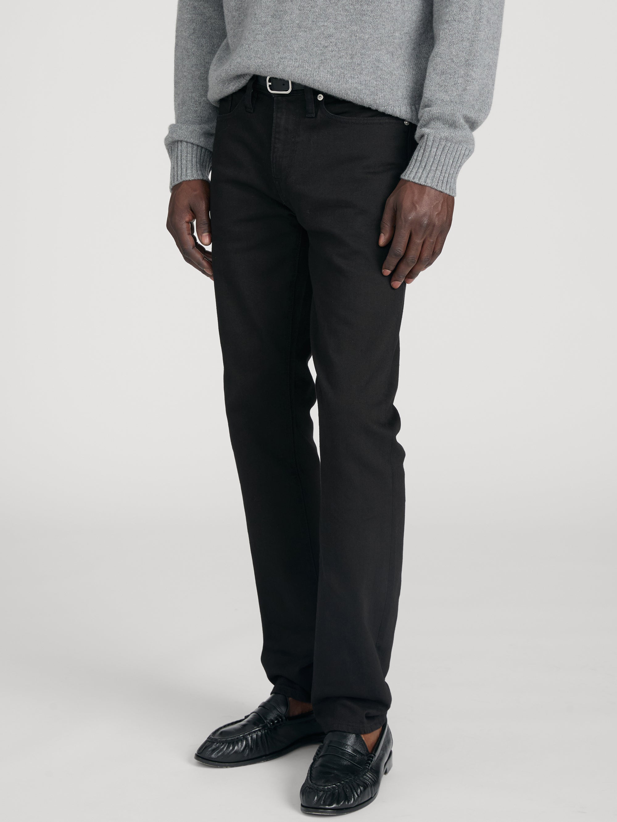 Jean on model side 