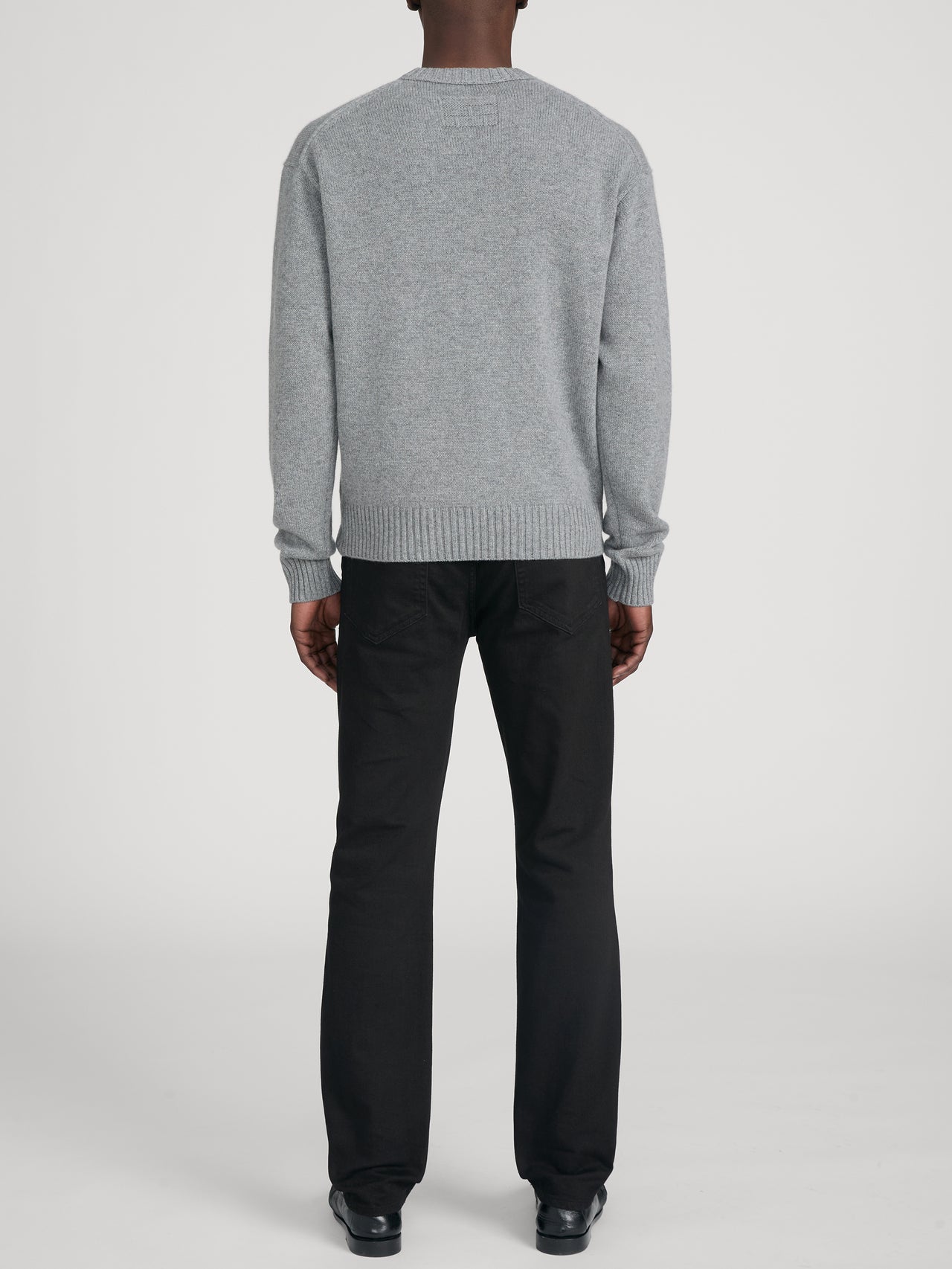 Jean on model back 