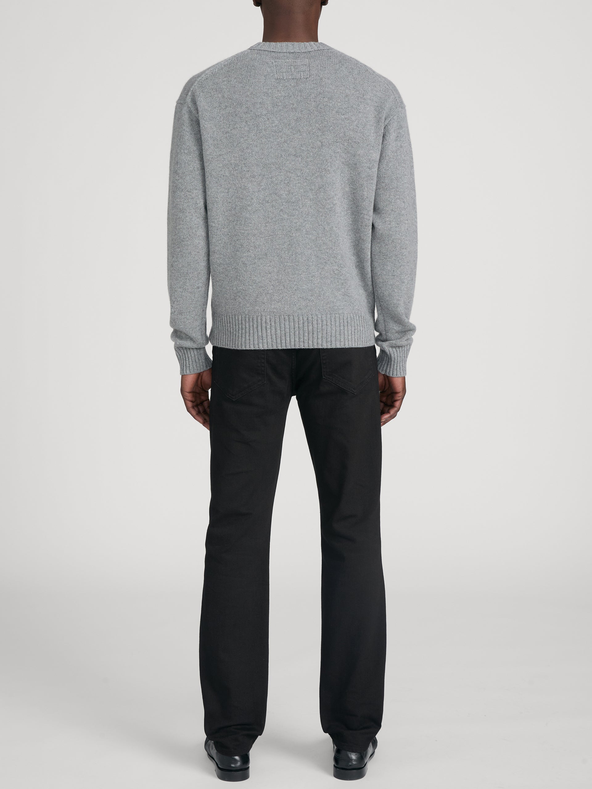 Jean on model back 