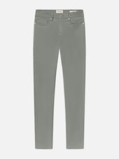 L'Homme Slim Brushed Twill -- Stone Grey
