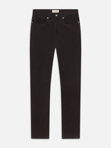 L'Homme Slim Brushed Twill -- Deep Brown