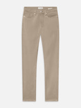 L'Homme Slim Brushed Twill -- Dusty Beige