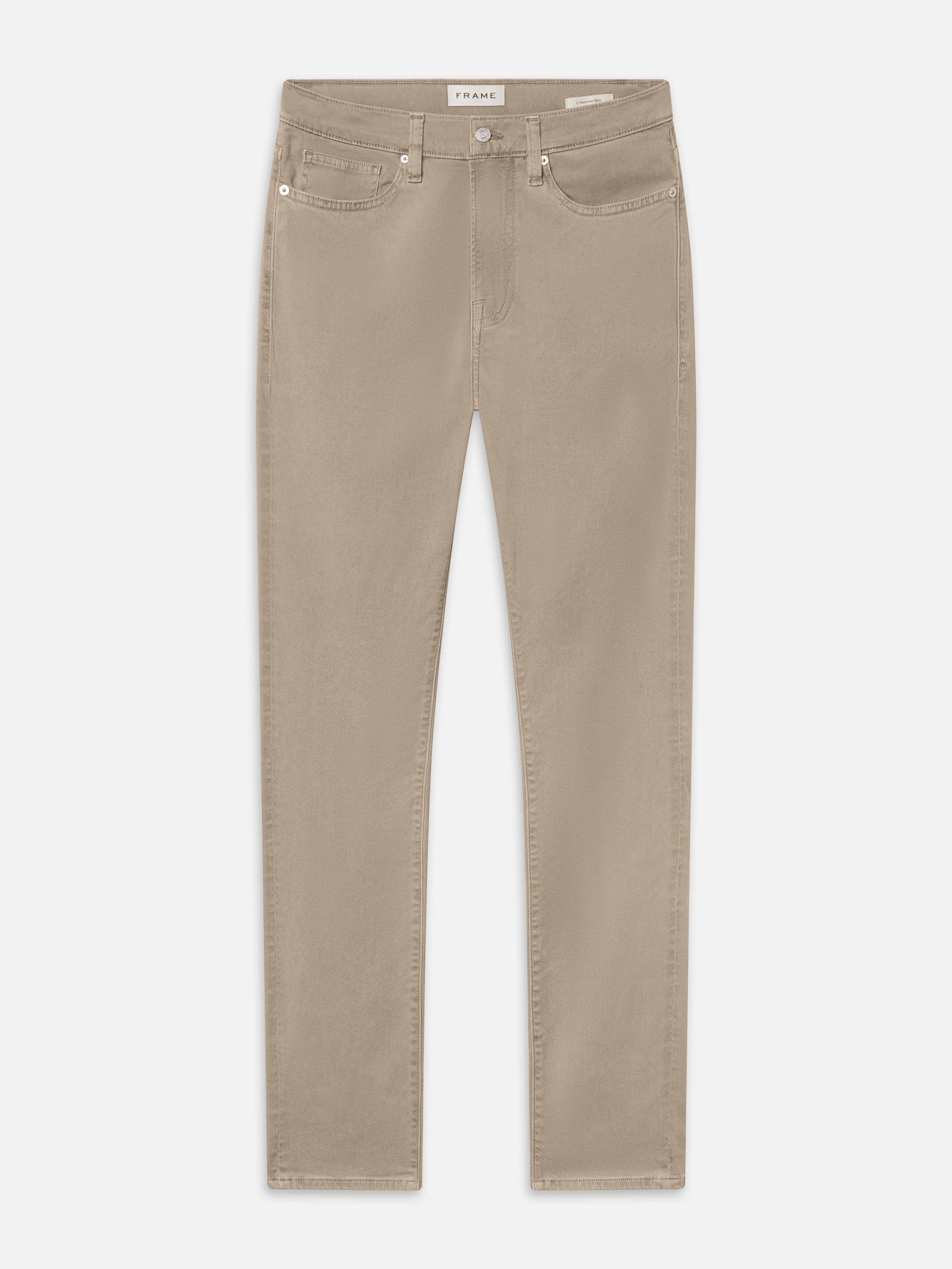 L'Homme Slim Brushed Twill