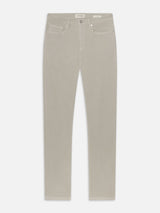 L'Homme Slim Brushed Twill -- Light Stone