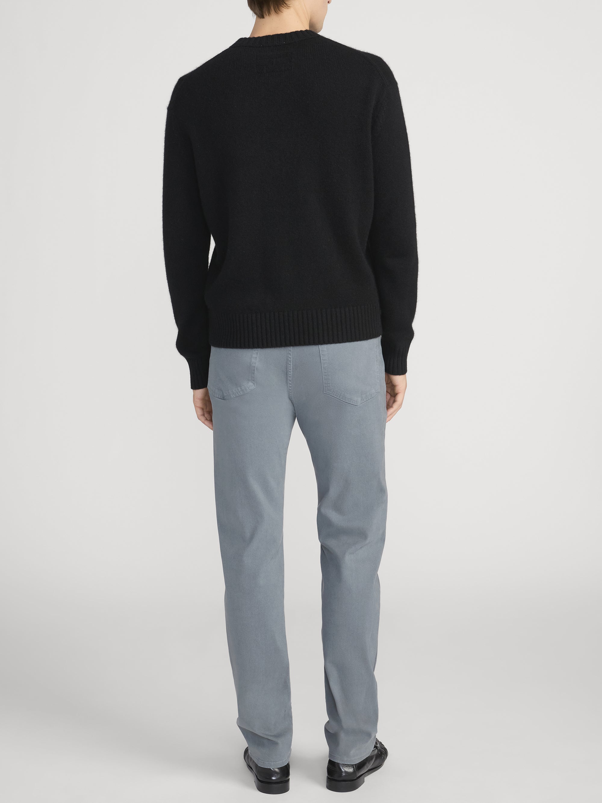 L'Homme Slim Brushed Twill -- Modern Grey