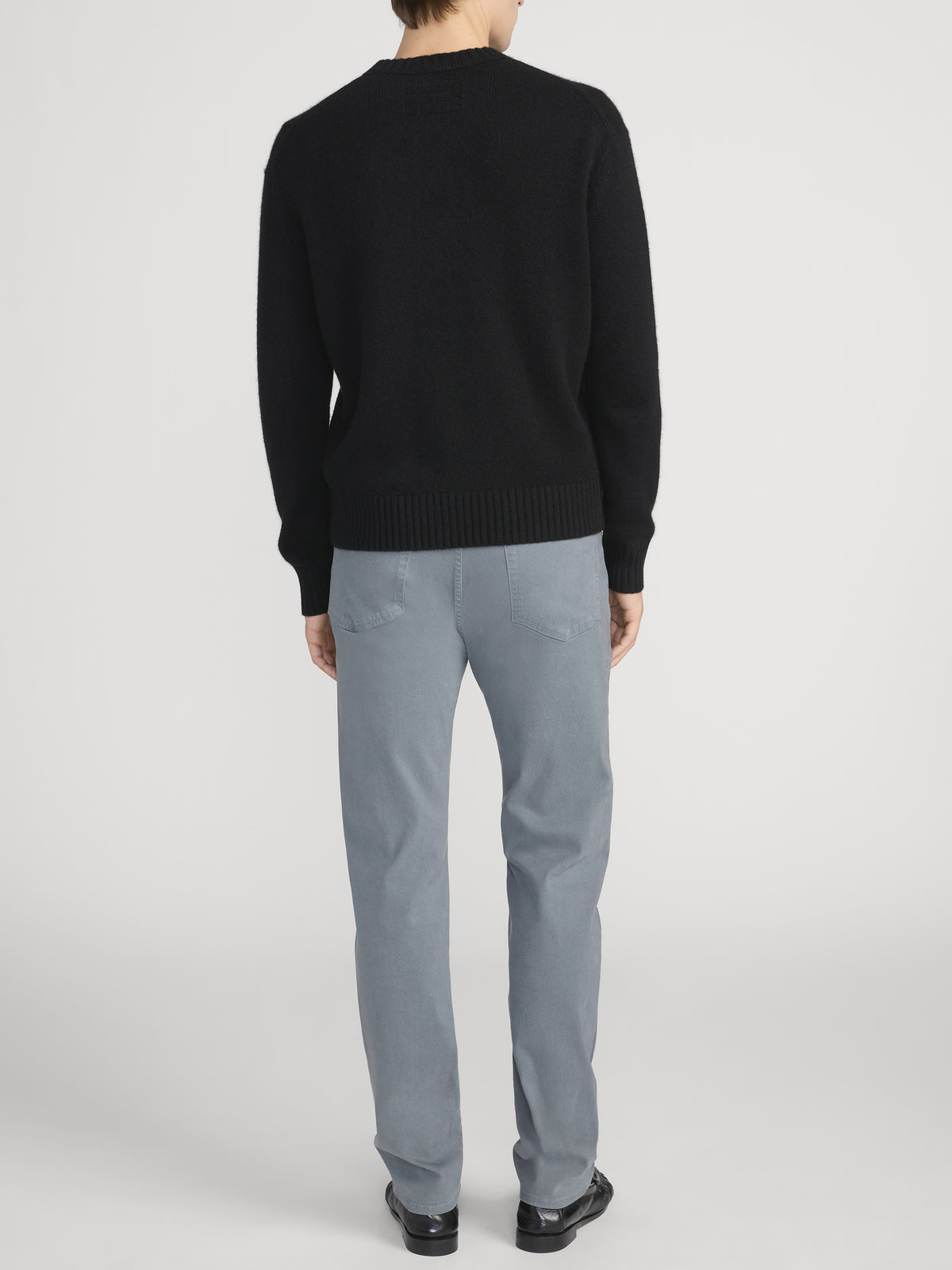 L'Homme Slim Brushed Twill -- Modern Grey