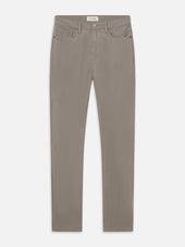 L'Homme Slim Brushed Twill -- Moss Grey