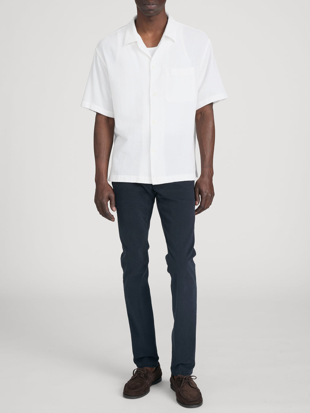 Pant on model front 