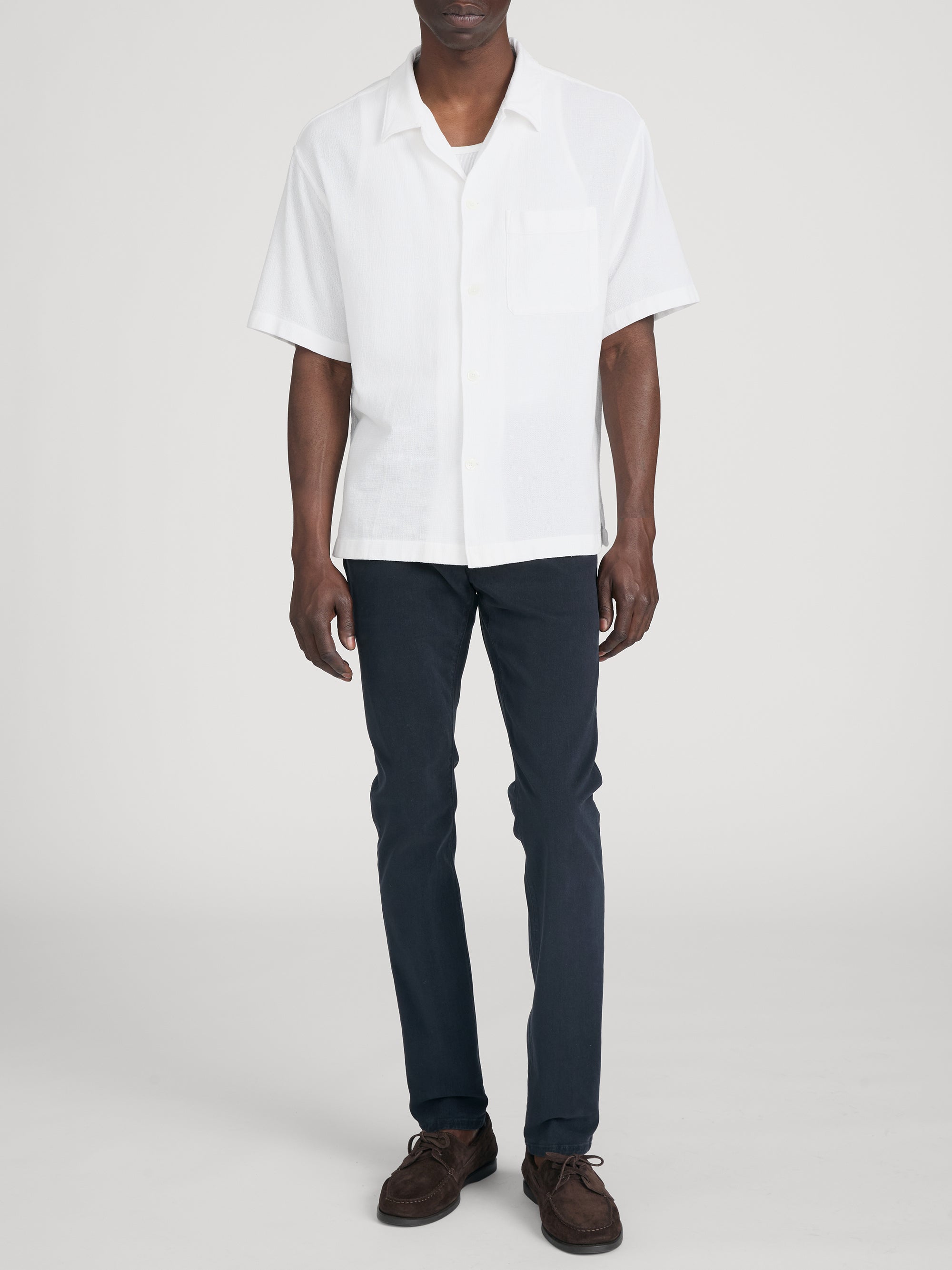 Pant on model front 