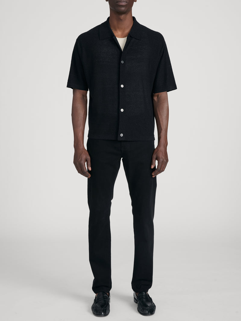 Jean on model front 